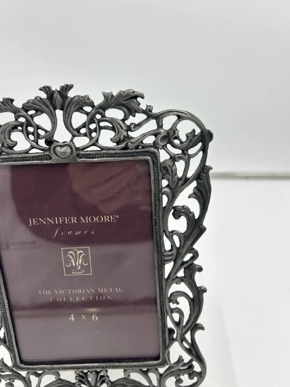 Jennifer Moore The Victorian Metal Collection 4 x 6 Ornate Picture Frame
